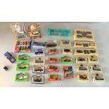 32 assorted boxed and loose vehicles inc. Days Gone, Classic Car, Burago, Sport Rally etc.