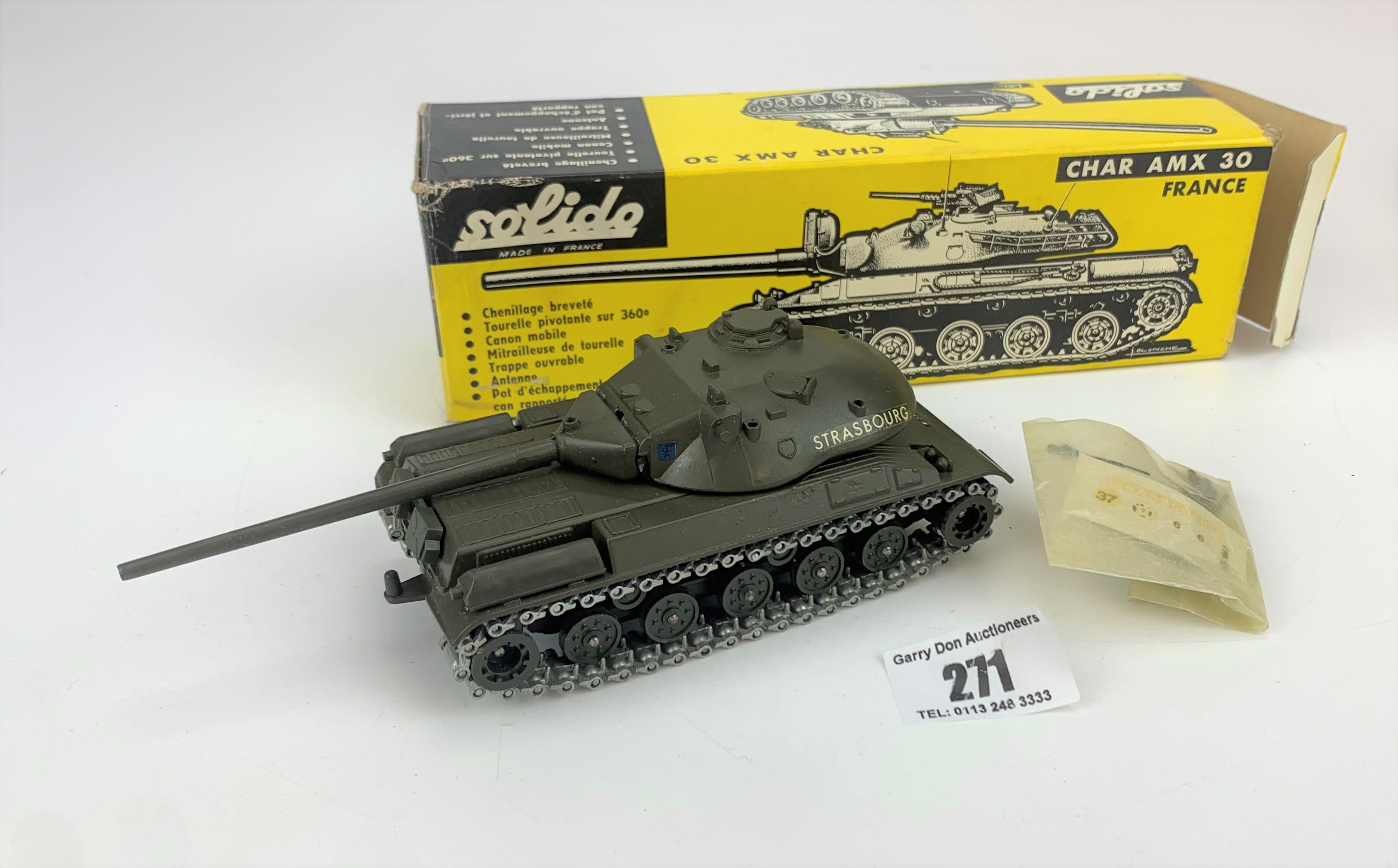 2 boxed Solido tanks – Panther Modele G and Char AMX 30 - Image 3 of 8