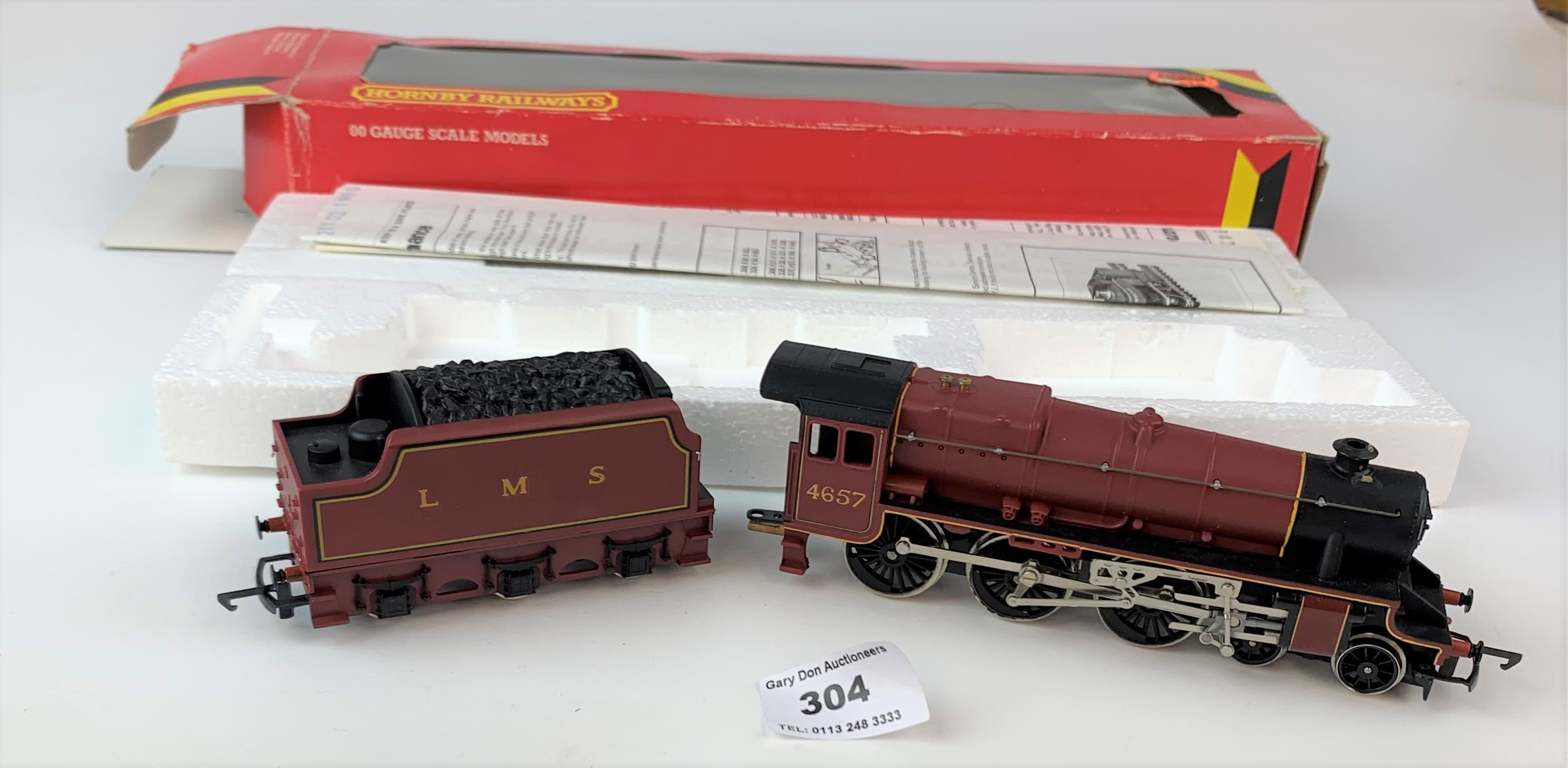 2 boxed Hornby 00 locomotive – R305 LMS Coronation Class ‘Duchess of Abercorn’ R842 LMS Class 5 Loco - Image 7 of 8