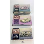 3 boxed Corgi World War II Collection planes