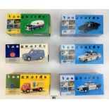 6 boxed Vanguards vehicles