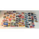 70+ assorted boxed and loose vehicles inc. Matchbox, Corgi and Promotional