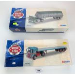 2 boxed Corgi Kings of the Road trucks