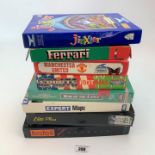 8 boxed computer games