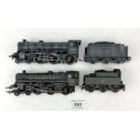 2 loose Hornby engines & tenders – ‘61387’ and ‘75027’
