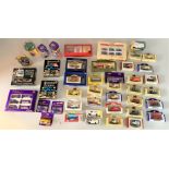 40+ assorted boxed Promotional vehicles inc. Cadbury’s, Bassett’s, Harrods etc.