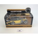 Boxed Corgi car ‘007 Goldfinger’