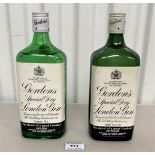 2 bottles of Gordon’s Special Dry London Gin