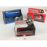 3 boxed Corgi TV Series vehicles – Starsky & Hutch, Blue Brothers and Bullitt