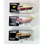 3 boxed Corgi limited edition trucks – 2 x Guy Invincible and 1 Guy Warrior