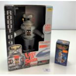 Boxed ‘Lost in Space’ Robot B9 and miniature boxed Robot YM-3