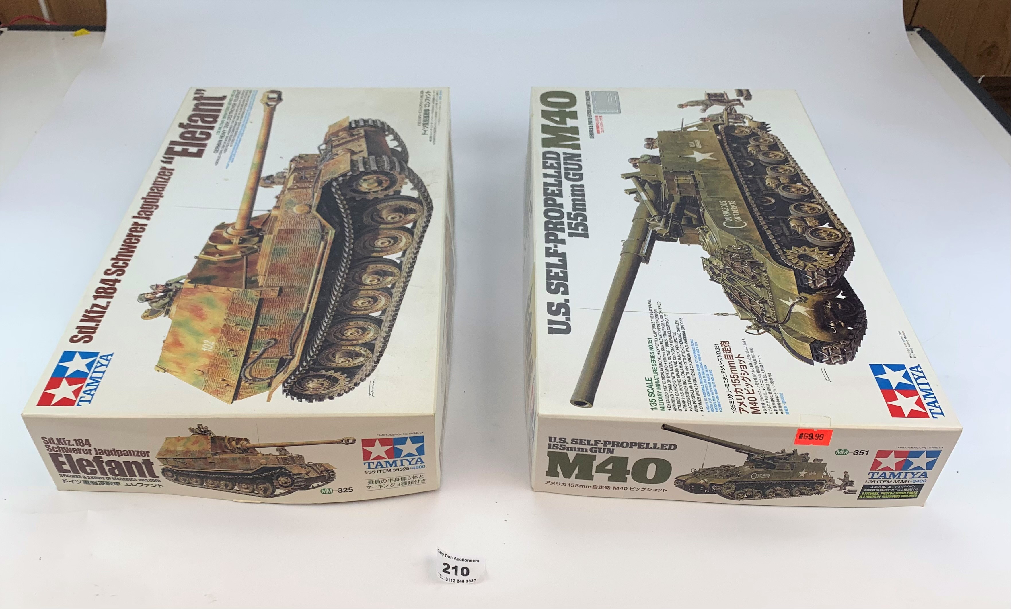 4 boxed Tamiya Military Tank kits - Image 2 of 5