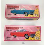 2 boxed Fifties cars – ‘Thunderbird Type 1956 Convertible’ and ‘Thunderbird Type 1956 Hardtop’