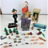 Assorted loose and boxed plastic figures inc. Ratatouille, Beatrix Potter, Andy Capp,