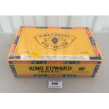 Sealed box of King Edward the Seventh Mild Tobaccos 50 cigars