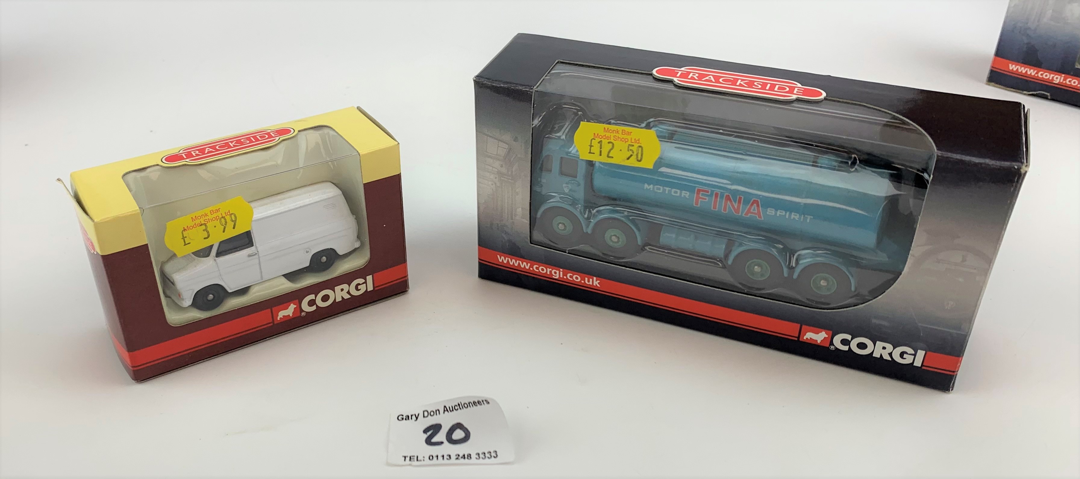 4 boxed Corgi vehicles – Original Omnibus, Trackside Fuel Tanker, Trackside Ford Transit van and - Image 2 of 8