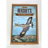 Boxed Ertl Collectables Hershey’s 1932 Northrop Gamma airplane coin bank
