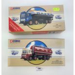 2 boxed Corgi Classics trucks – North Eastern Gas and Major (missing unpainted figures)