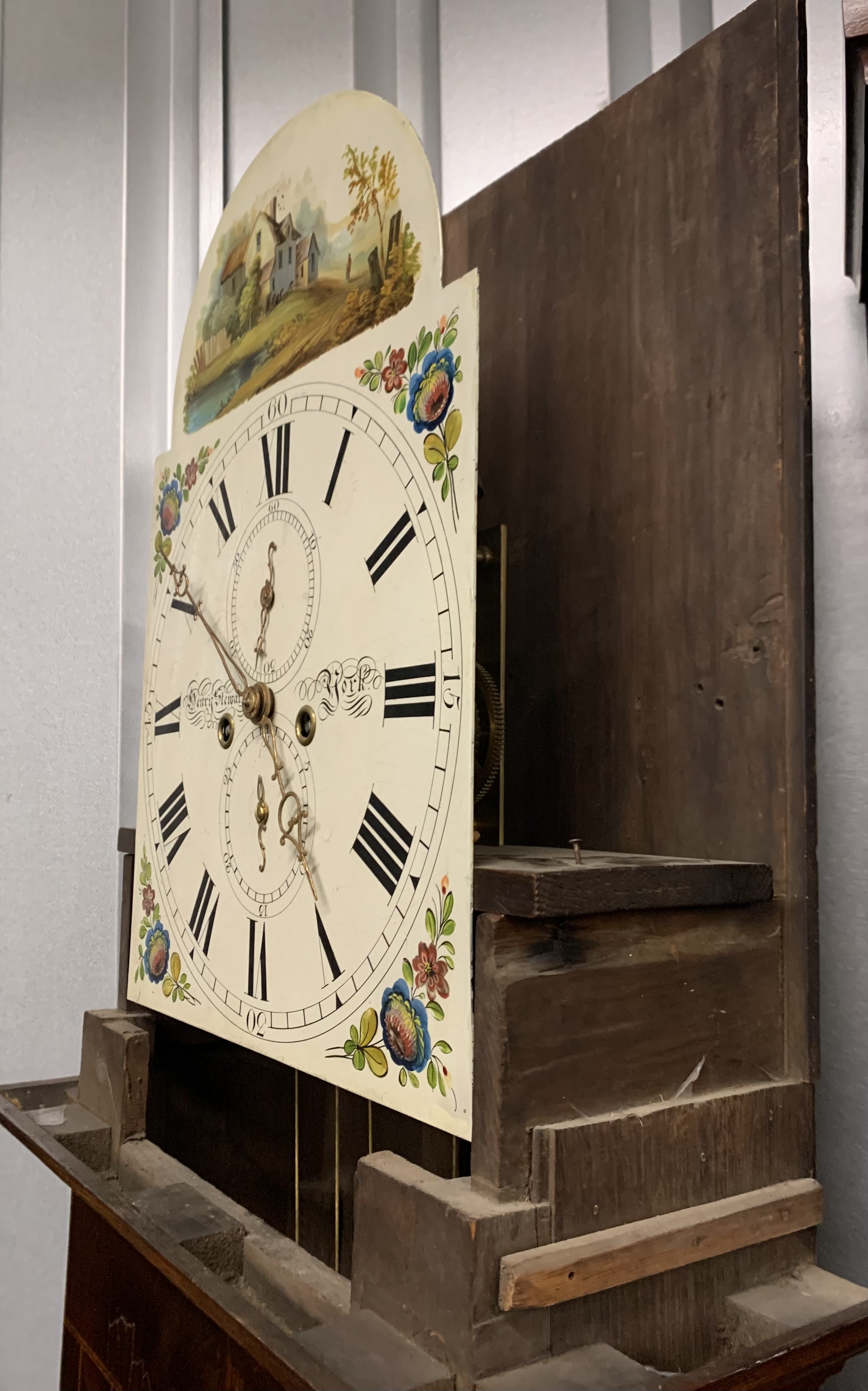 Longcase grandfather clock - Image 7 of 7