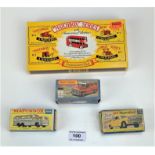 4 Boxed Matchbox Series - 40th Anniversary Collection Commemorative Pack, no. 69 Security Truck, no.