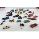Assorted loose vehicles inc. 3 Corgi Batman cars & others
