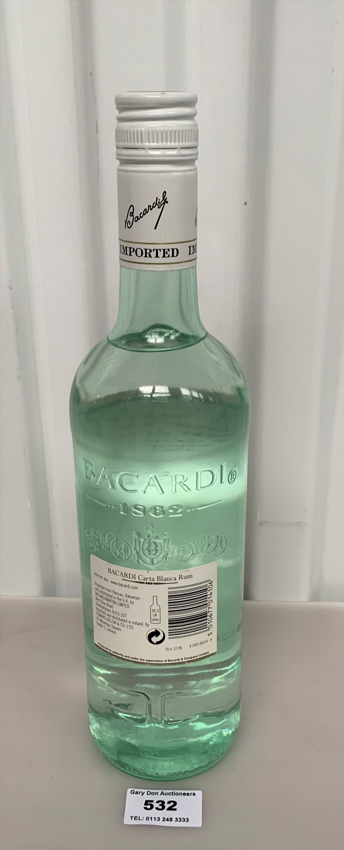 Bacardi Superior Carta Blanca Rum, 70 cl - Bild 2 aus 2
