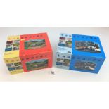 2 boxed Vanguards Dioramas – Mini Cooper Racing and Rover 2000 Renfrew & Bute Constabulary with