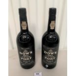 2 bottles of Dow’s 1983 Vintage Port