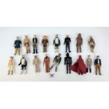 17 loose Star Wars figures