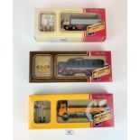 3 boxed Corgi limited edition Road Transport Heritage trucks