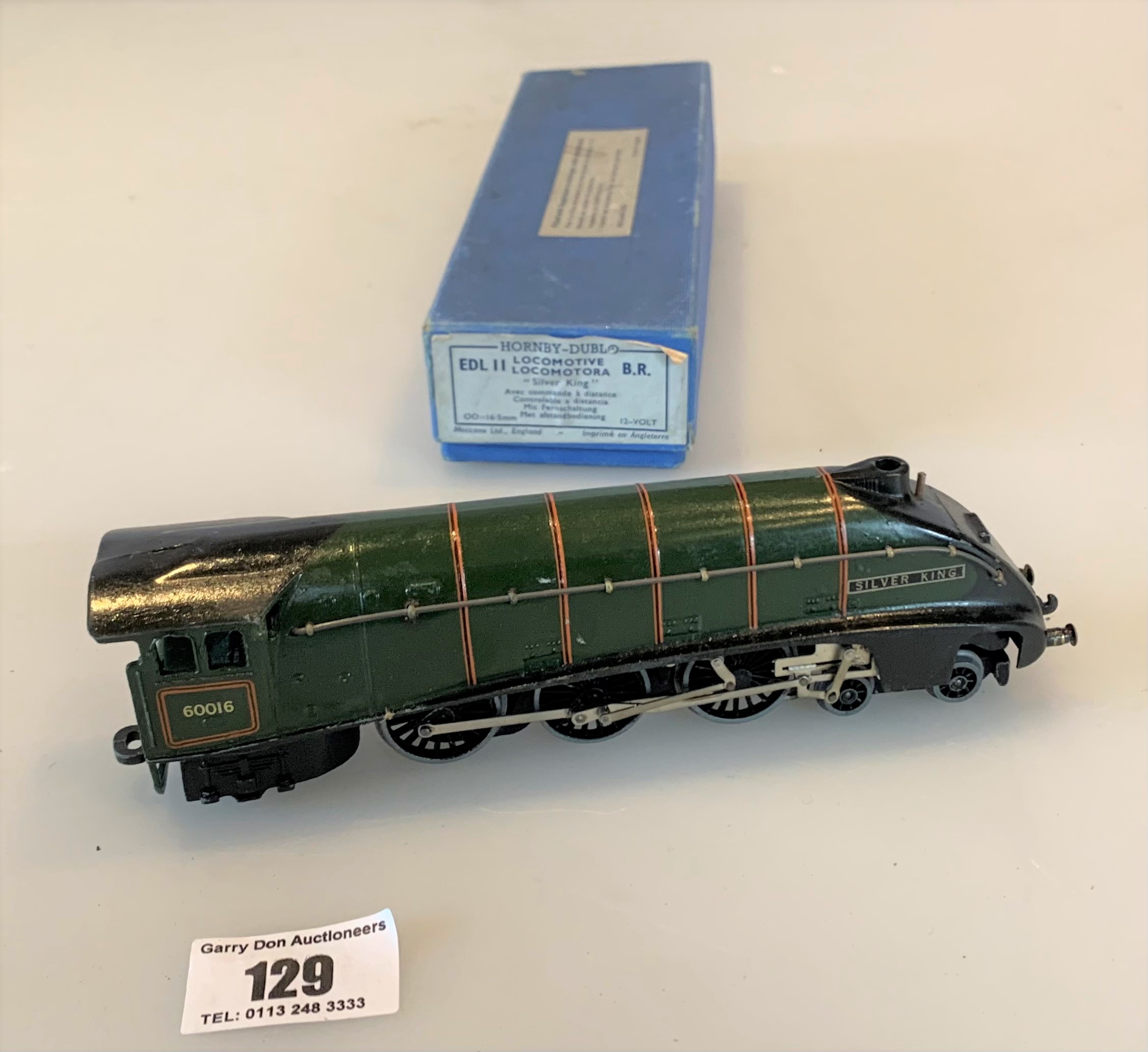 Hornby Dublo Electric Train set with EDL11 locomotive BR ‘Silver King’, track, power control and - Image 12 of 13