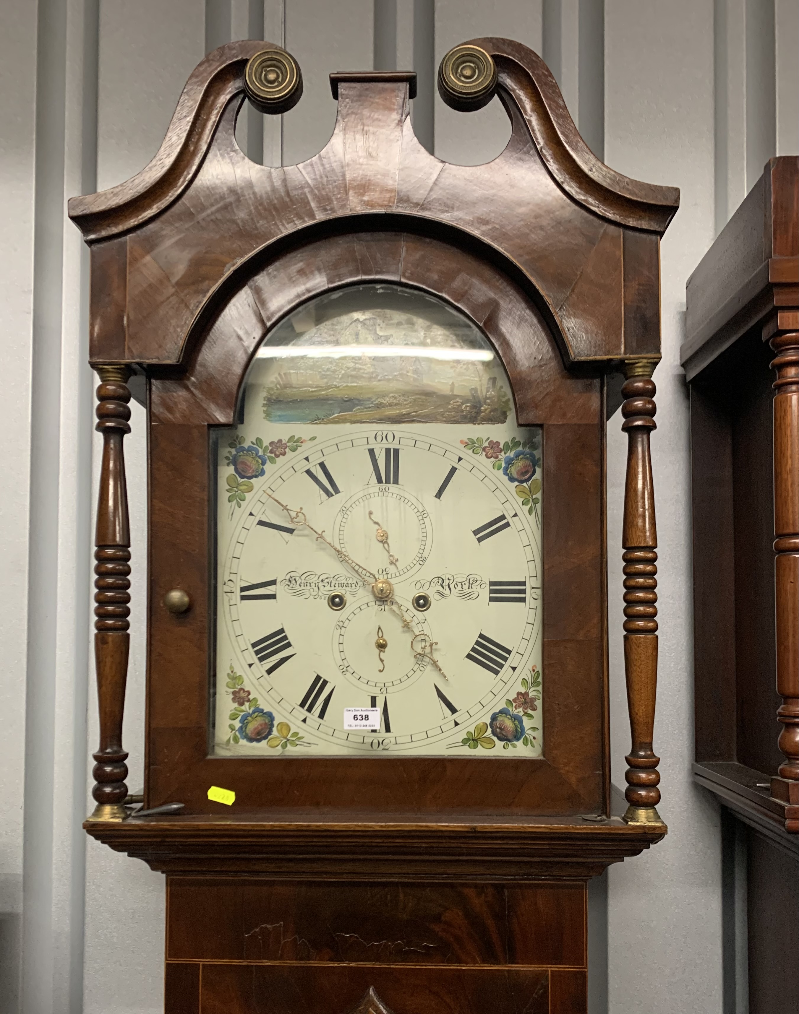 Longcase grandfather clock - Image 3 of 7