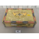 Sealed box of King Edward the Seventh Mild Tobaccos 50 cigars