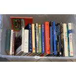 Box of assorted books on vintage car collecting, inc. Car service books, Kings of the Road etc.