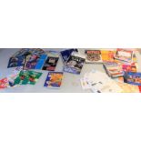 Box of model car books inc. Dinky, Esso Collection magazines, Matchbox etc