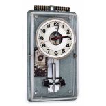 ATO electric wall clock fitted with a mercury switch, the 7.5" chapter ring enclosing a skeletonised