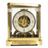 Jaeger-LeCoultre Atmos clock in need of restoration, ser. no. 165681, 9.75" high
