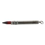 Sampson Mordan retracting pencil, 13.6gm, 70mm