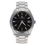 Grand Seiko stainless steel gentleman's wristwatch, reference no. 9F85-0AC0, serial no. 9D0xxx,