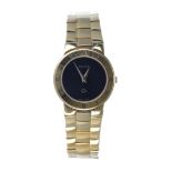 Gucci gold plated lady's wristwatch, ref. 3300L, quartz, 26mm ** with Gucci box