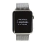 Apple watch with a mesh bracelet, 36mm x 42mm