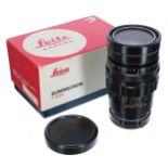 Leica Summicron 90mm f2 camera lens, no. 2333781, original box with filter, catalogue no. 11123