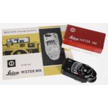 Leica meter MR (black), with handbook, boxed