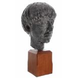 John Huggins F.R.B.S (British Born 1938) - 'Ringo', a cast concrete bust sculpture of Ringo Starr,