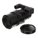 Leica Elmarit 135mm f 2.8 camera lens, in black, no. 2038623