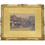 Alfred Robert Quinton (1853-1934) - 'Chiddingstone, Kent' signed also inscribed on an old label