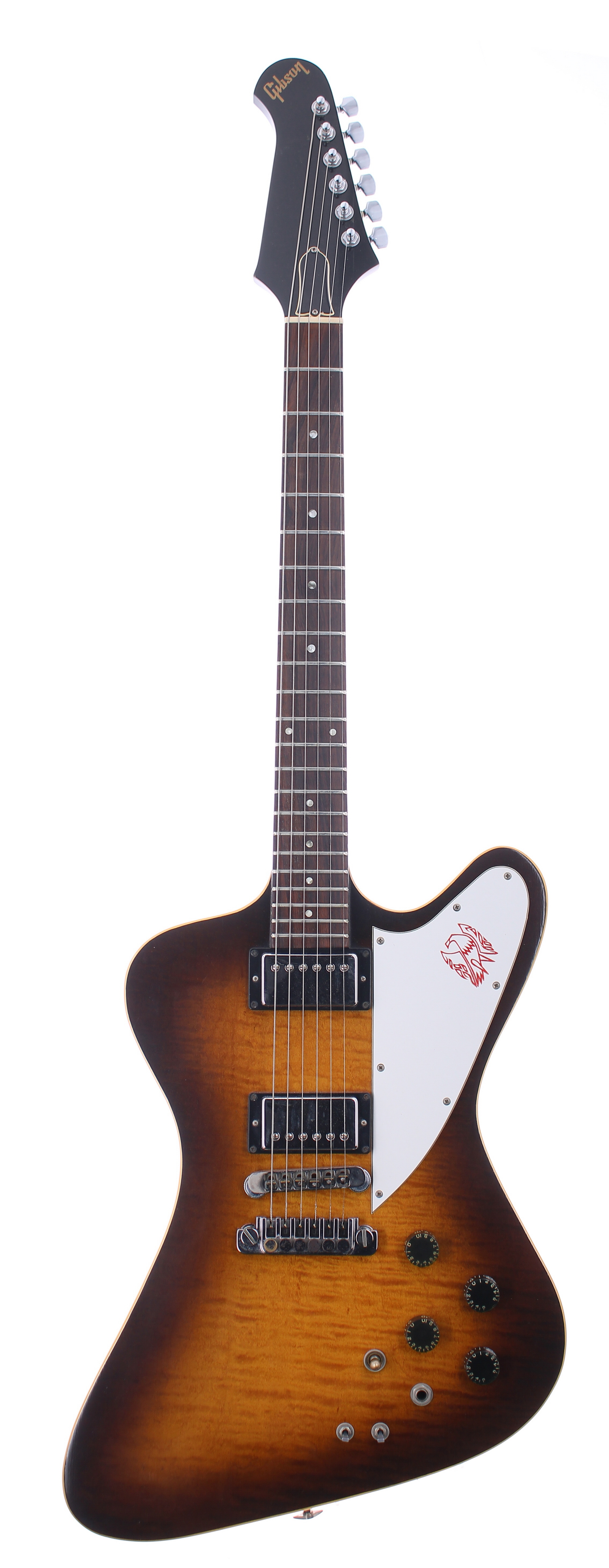 1982 Gibson Firebird II Artist electric guitar, made in USA, ser. no. 8xxxxxx4; Body: tobacco