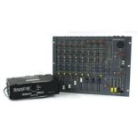 Soundcraft B100 broadcast mixer, with CPS1150 console power supply *Recently decommissioned from The