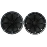 Two Volt 12" Radial Spider 8 ohm 300 watt bass/mid driver speakers *Recently decommissioned from The