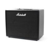 Guitar amplifier speaker cabinet, converted from a Marshall Code 50 amplifier